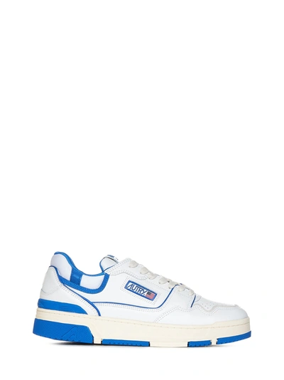 Shop Autry Clc Sneakers In Bianco
