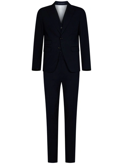 Shop Dsquared2 Suit In Blu