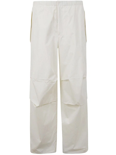Shop Jil Sander 50 Aw 30 Fit 2 Loose Fit Trousers Clothing In White
