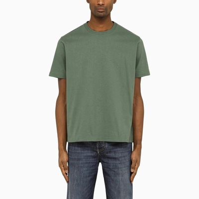 Shop Bottega Veneta | Green T-shirt In Cotton Jersey