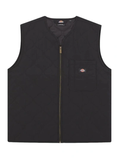 Shop Dickies Thorsby Liner Vest Clothing In Black