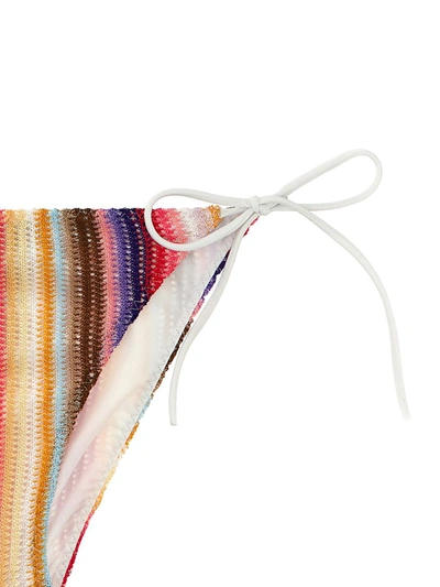 Shop Missoni Crochet Bikini In Multicolor