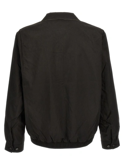 Shop Polo Ralph Lauren Logo Jacket In Black