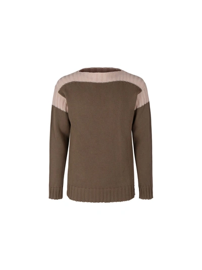 Shop Fendi Pullover In Brown