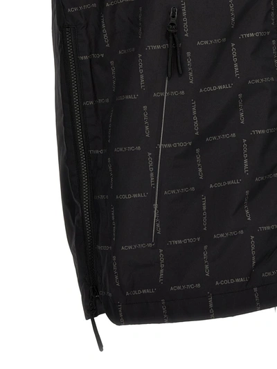 A-cold-wall* Black Grisdale Storm Vest In Black