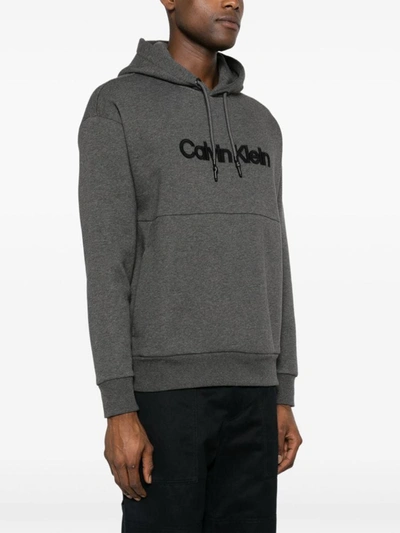 Shop Calvin Klein Sweaters In Grey