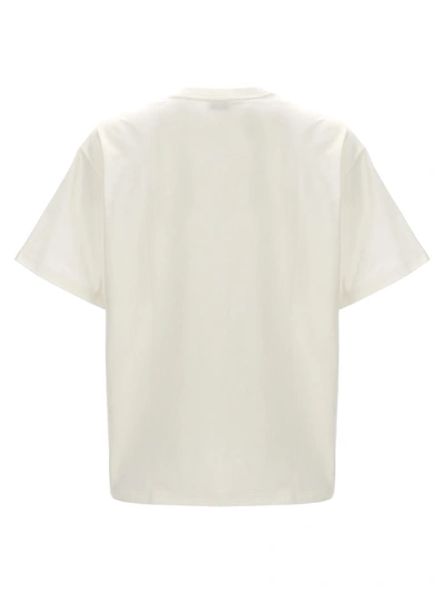 Shop Etro Logo Print T-shirt In White/black