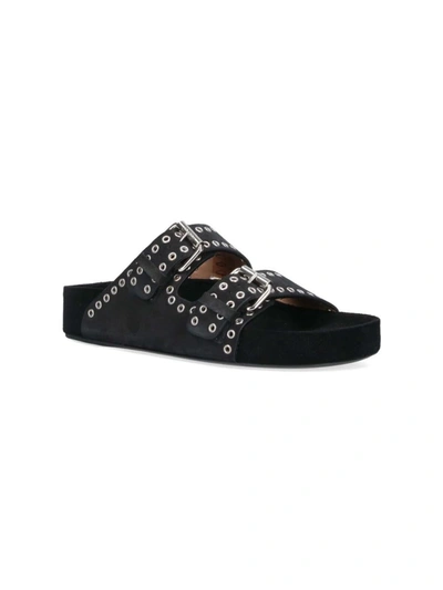 Shop Isabel Marant Sandals In Black