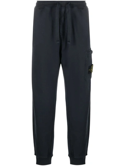 Shop Stone Island Tracksuit Trousers In Blue