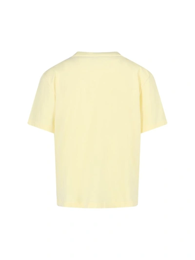 Shop Studio Nicholson T-shirts And Polos In Yellow
