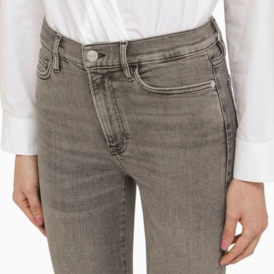 Shop Frame Denim Flared Jeans In Grey