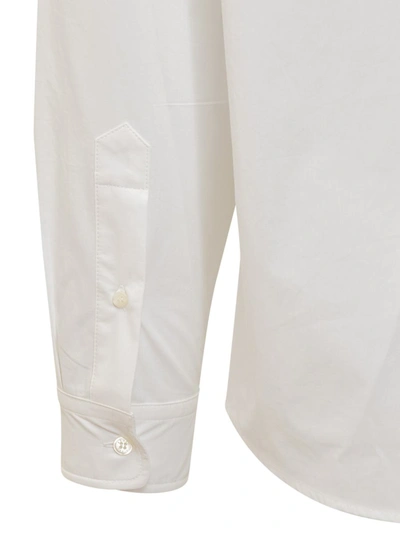 Shop Kenzo ' Drawn Varsity' Shirt In White