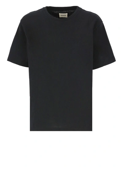 Shop Khaite T-shirts And Polos Black