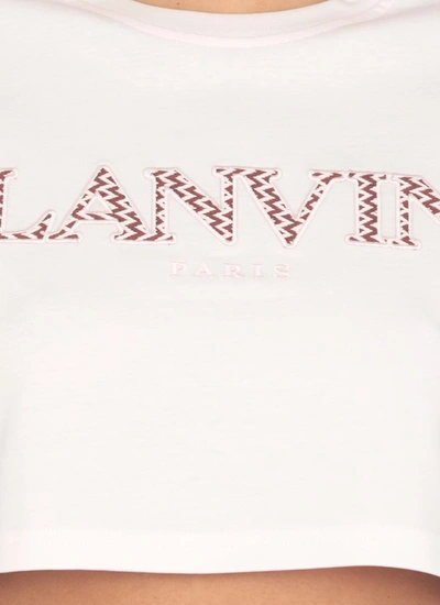 Shop Lanvin T-shirts And Polos Pink