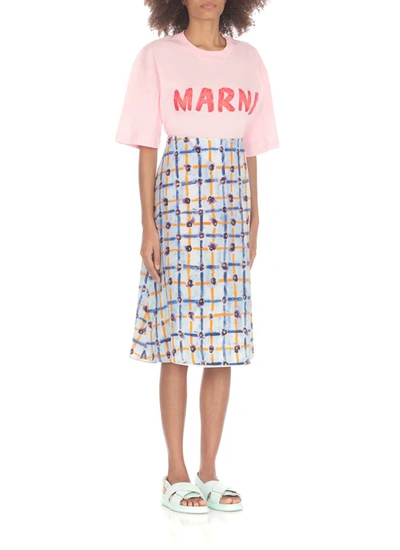 Shop Marni T-shirts And Polos Pink