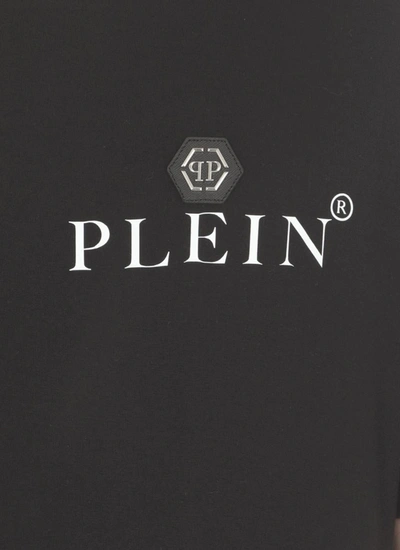 Shop Philipp Plein T-shirts And Polos Black In Nero