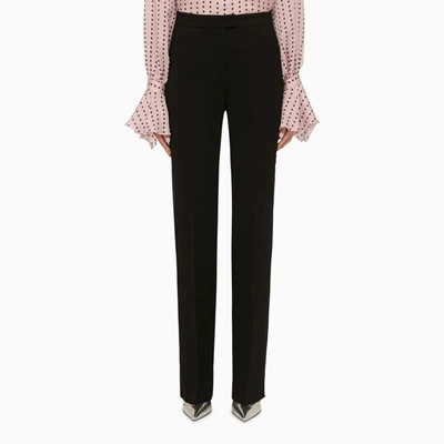 Shop The Andamane Gladis Straight Trousers In Black