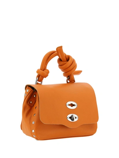 Shop Zanellato Handbags In Orange Noto