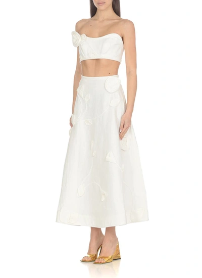Shop Zimmermann Skirts White