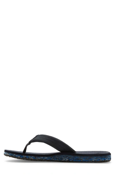 Quiksilver Carver Flip Flop In Grey