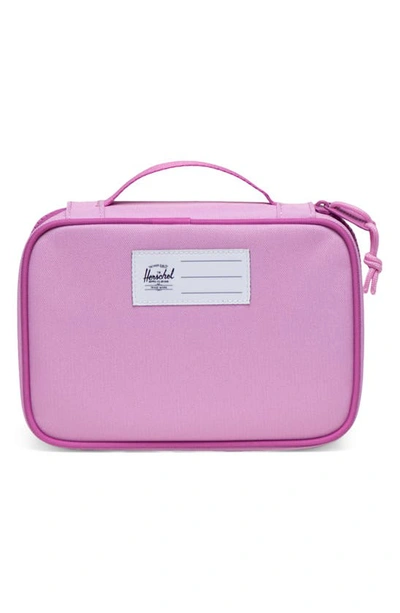 Shop Herschel Supply Co Heritage Recycled Polyester Pencil Case In Pastel Lavender