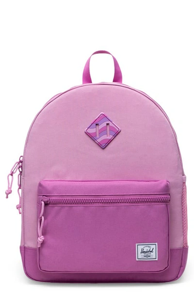 Shop Herschel Supply Co Kids' Heritage Backpack In Pastel Lavender/ Spring Crocus