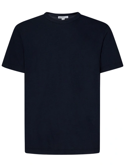 Shop James Perse T-shirt In Blu