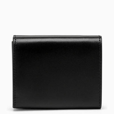 Shop Apc A.p.c. Genève Black Leather Trifold Wallet Women