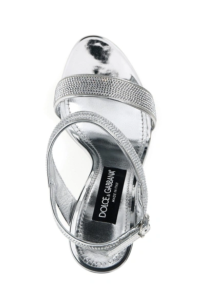 Shop Dolce & Gabbana Women 'kim Dolce &gabbana' Sandals In Silver
