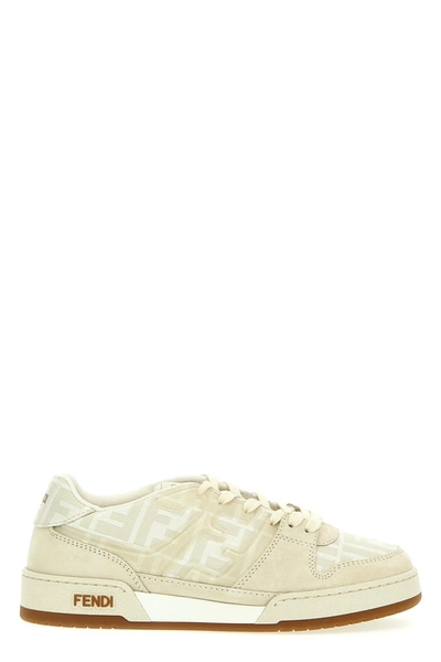 Shop Fendi Women ' Match' Sneakers In White