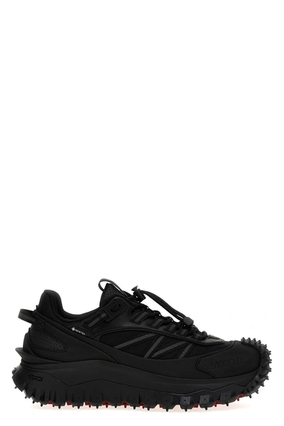 Shop Moncler Men 'trailgrip Gtx' Sneakers In Black