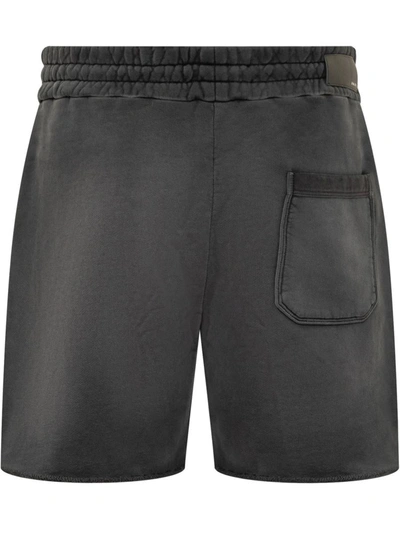 Shop Amiri Track Short Pants In Black