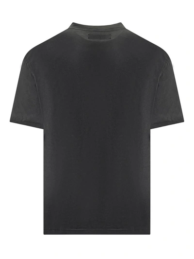 Shop Amiri Track T-shirt In Black