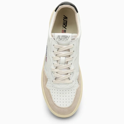 Shop Autry Medalist Trainer In Suede In White