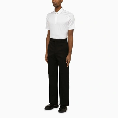 Shop Brunello Cucinelli Short-sleeved Polo Shirt In White