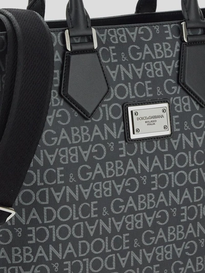 Shop Dolce & Gabbana Dolce&amp;gabbana Bag In Nerogrigio