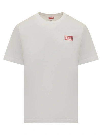 Shop Kenzo Bicolor T-shirt In White