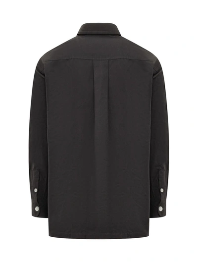 Shop Kenzo Boke Crest Oversize Shirt In Black