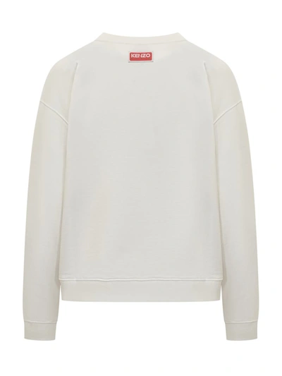 Shop Kenzo Tiger Varsity Sweatshirt In White