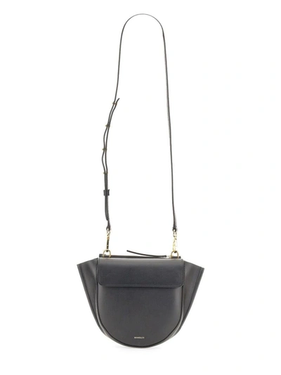 Shop Wandler Bag "hortensia" Mini In Black