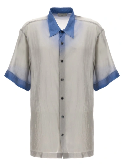 Shop Dries Van Noten Cassidye Shirt, Blouse In Light Blue