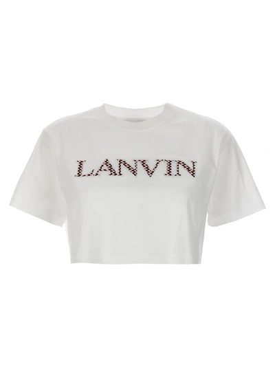 Shop Lanvin Curb T-shirt In White