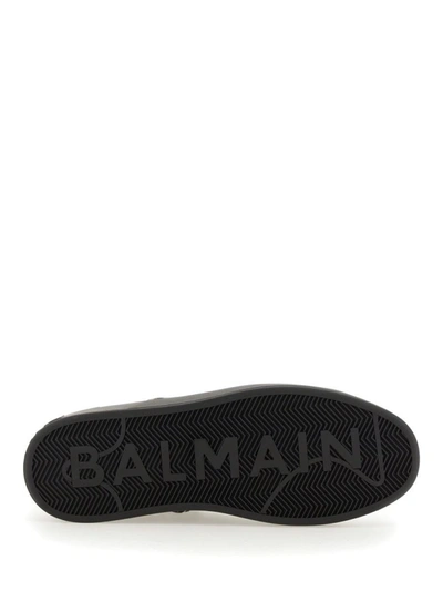 Shop Balmain "b-court" Sneaker In Multicolour
