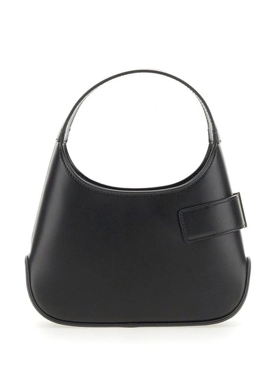 Shop Ferragamo Mini Bag Hobo In Black