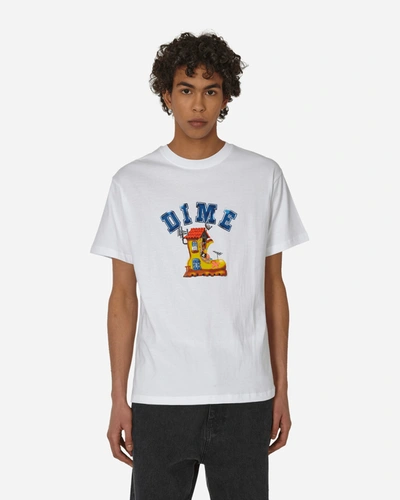 Shop Dime House T-shirt In White