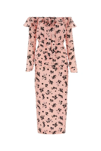 Shop Alessandra Rich Dress In Printed