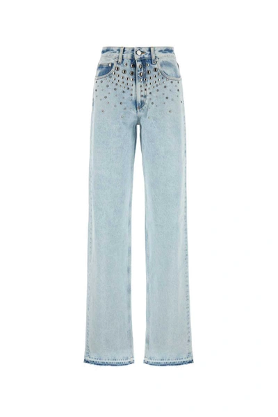 Shop Alessandra Rich Jeans In Blue