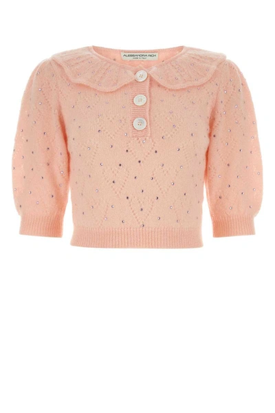 Shop Alessandra Rich Knitwear In Pink