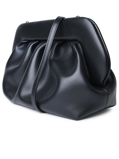 Shop Themoirè 'bios' Black Vegan Leather Bag