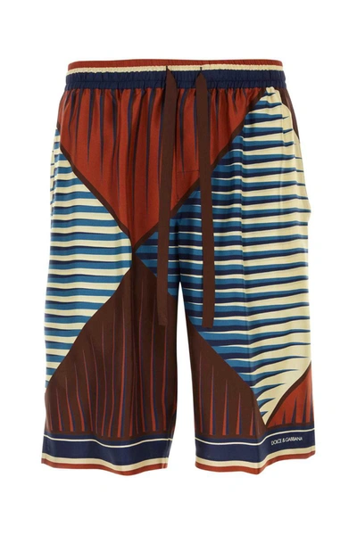 Shop Dolce & Gabbana Shorts In Printed